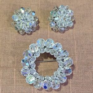 Aurora Borealis Brooch & Clips